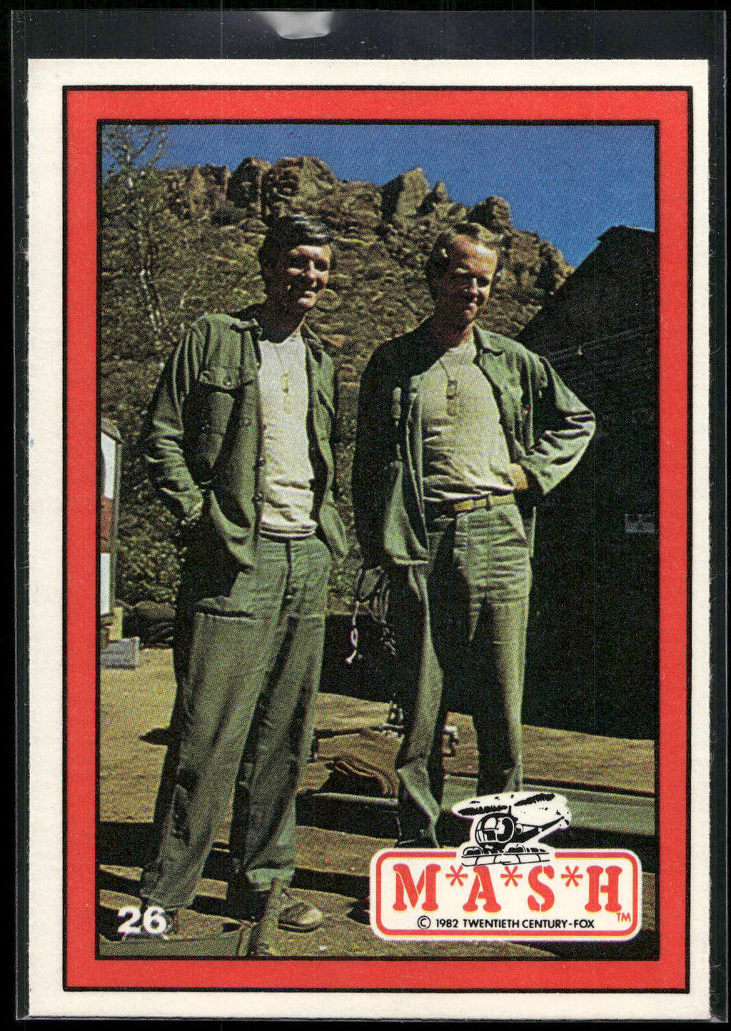 1982 Donruss M*A*S*H #26 Hawkeye &