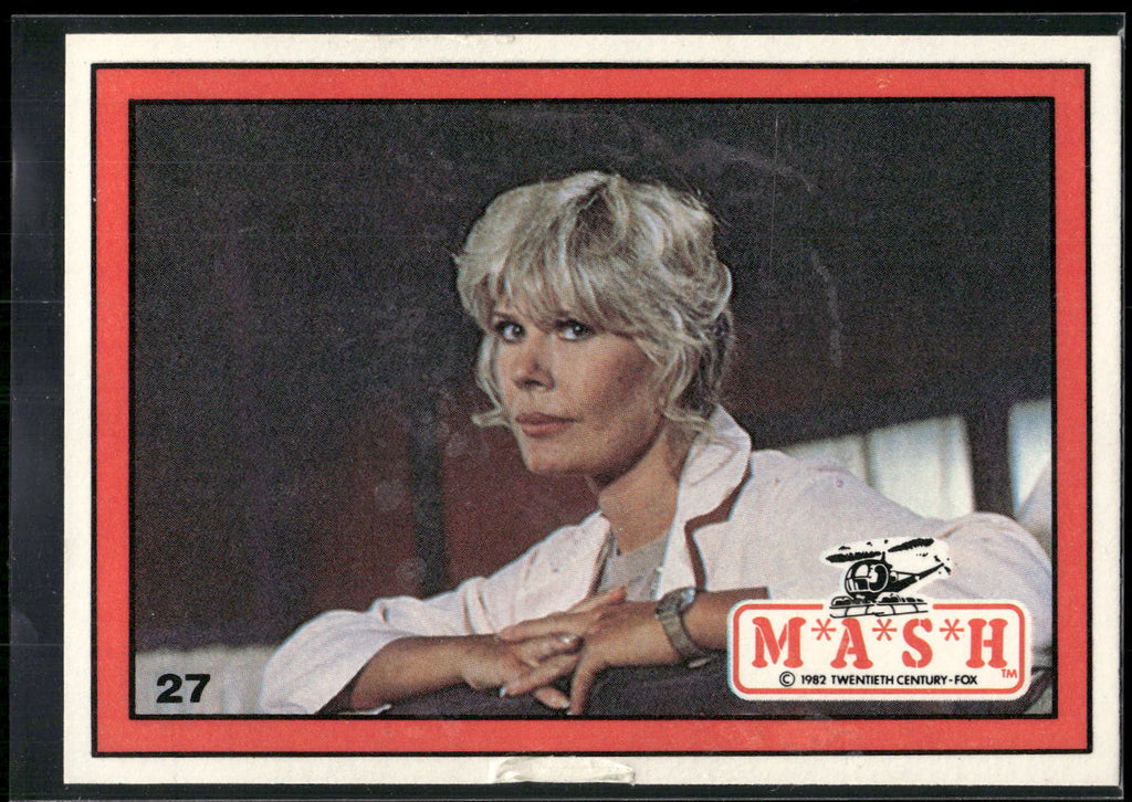 1982 Donruss M*A*S*H #27 ''Hot Lips'' Houlihan