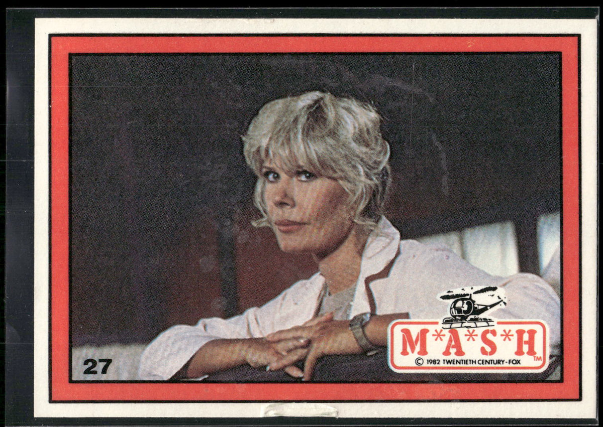 1982 Donruss M*A*S*H #27 ''Hot Lips'' Houlihan
