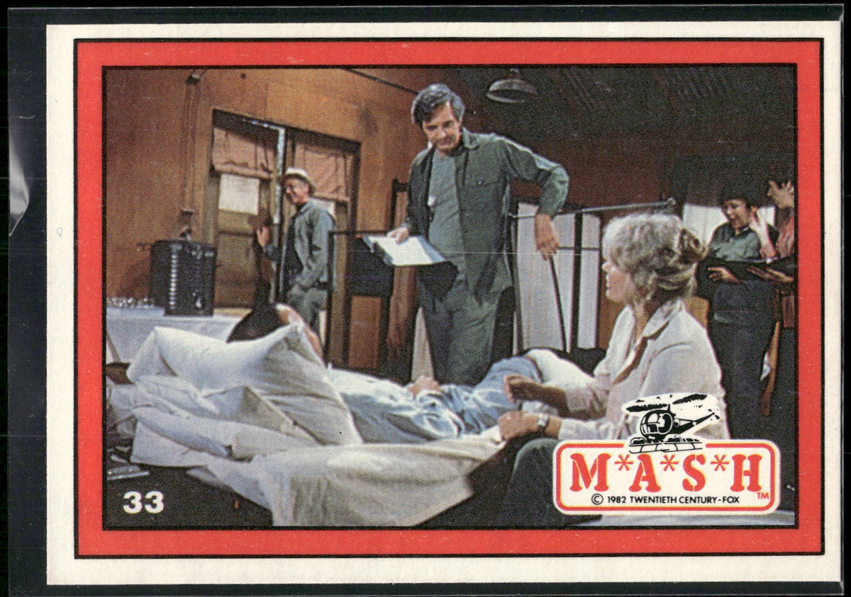 1982 Donruss M*A*S*H #33 Post-op
