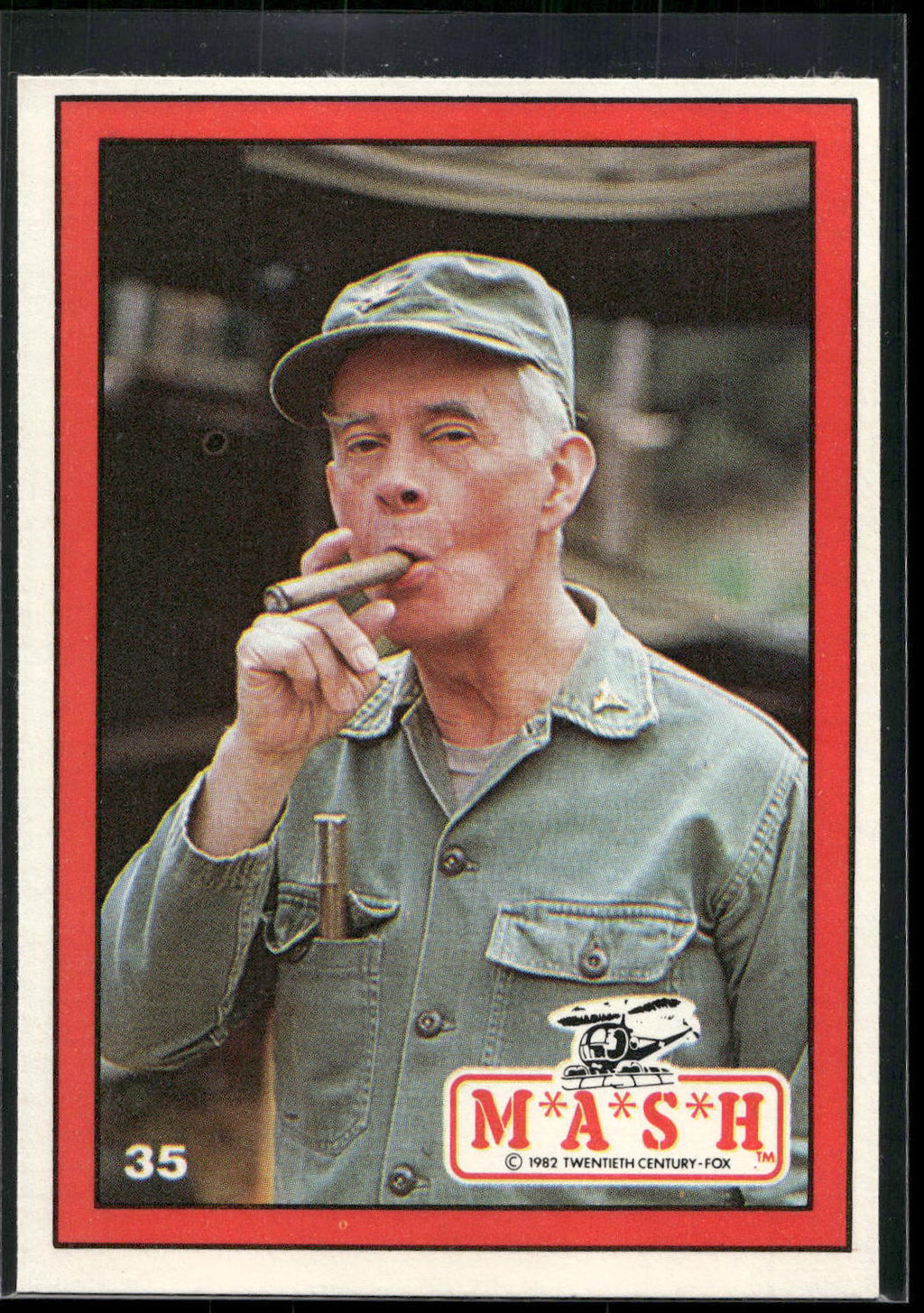 1982 Donruss M*A*S*H #35 Colonel Potter