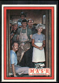 1982 Donruss M*A*S*H #36 Cast photo, doorway