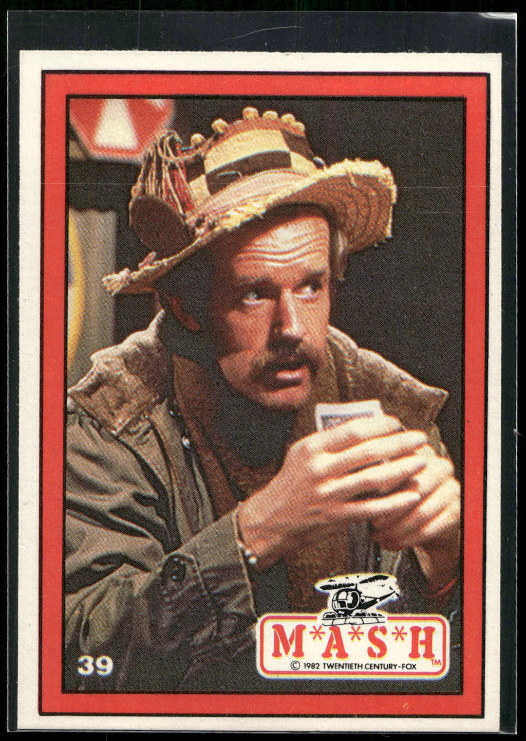 1982 Donruss M*A*S*H #39 BJ playing cards