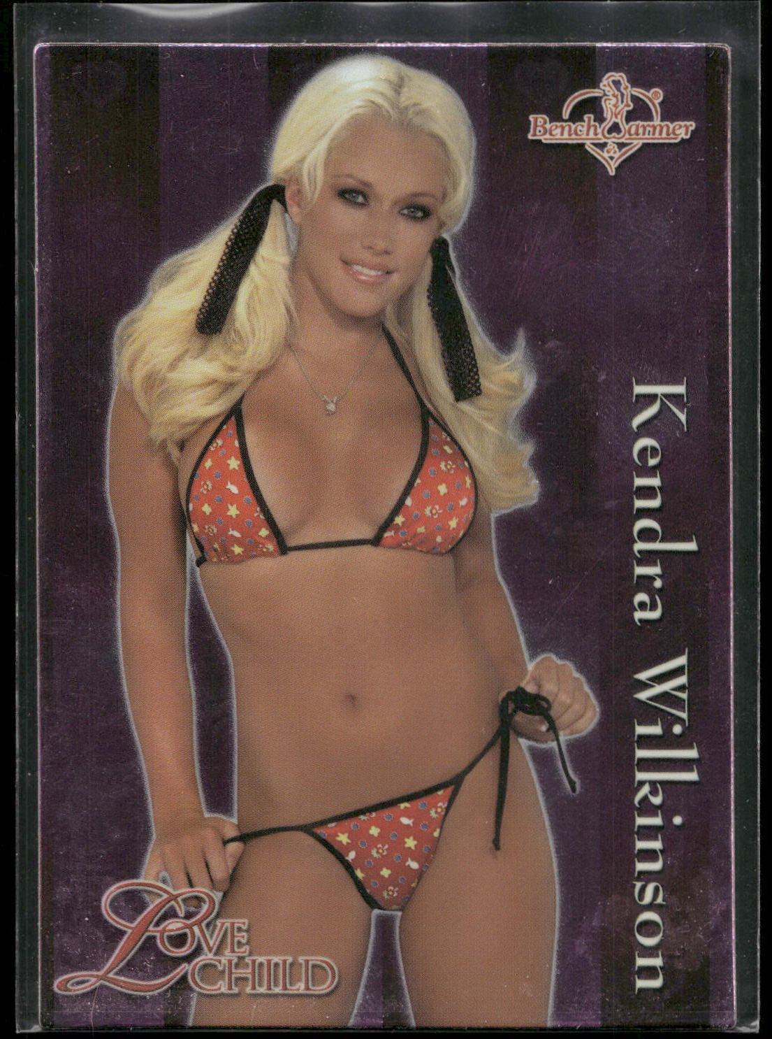 2004 Bench Warmer #4 Kendra Wilkinson Love Child Series 1