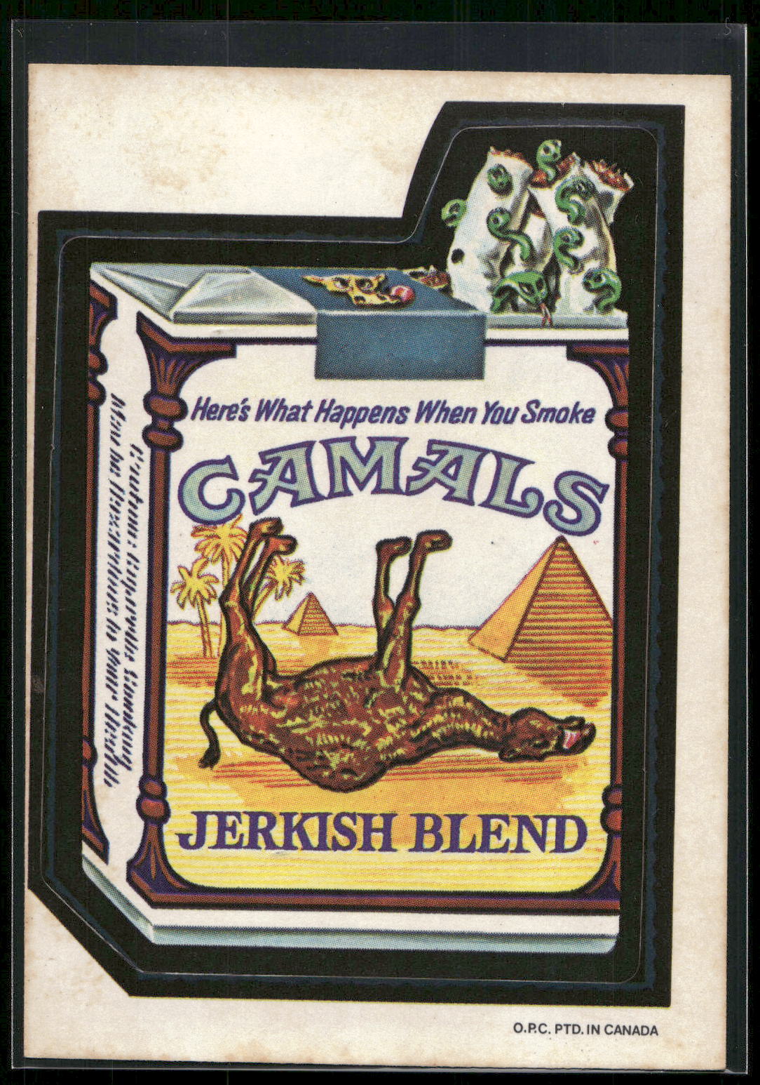 1973 O-Pee-Chee Wacky Packages 1st Series #NNO Camals