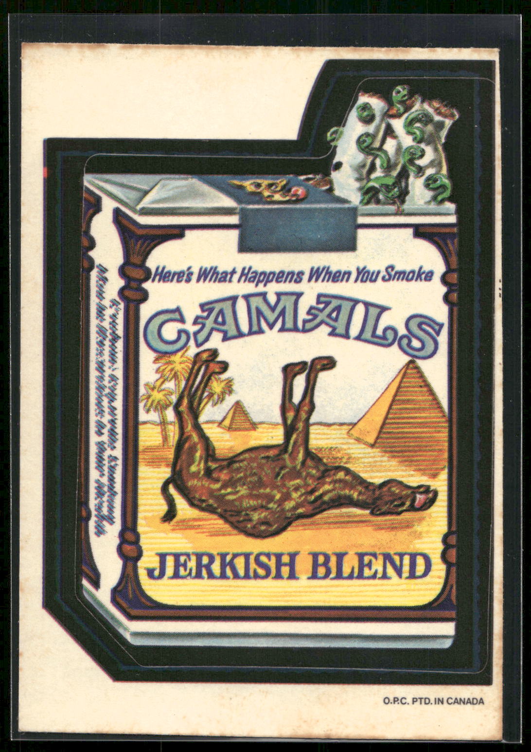 1973 O-Pee-Chee Wacky Packages 1st Series #NNO Camals
