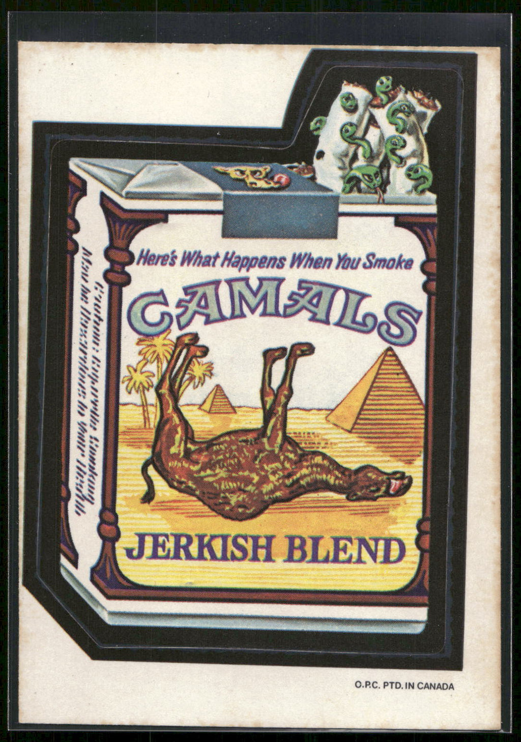 1973 O-Pee-Chee Wacky Packages 1st Series #NNO Camals