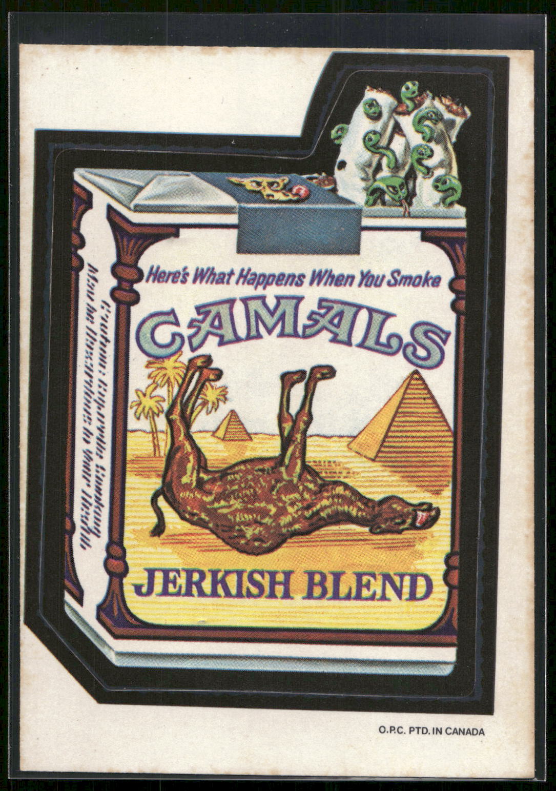 1973 O-Pee-Chee Wacky Packages 1st Series #NNO Camals