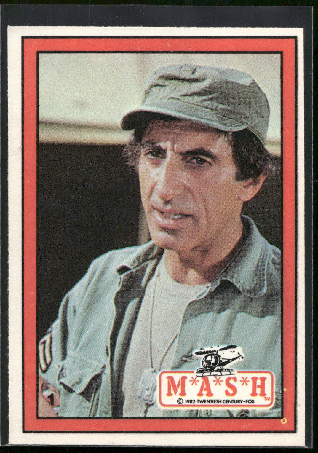 1982 Donruss M*A*S*H #1 Corporal Maxwell Q. Klinger