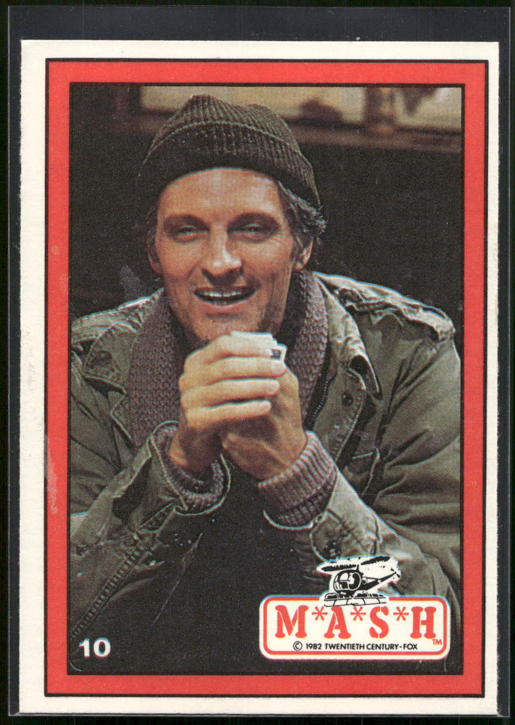 1982 Donruss M*A*S*H #10 Hawkeye playing cards