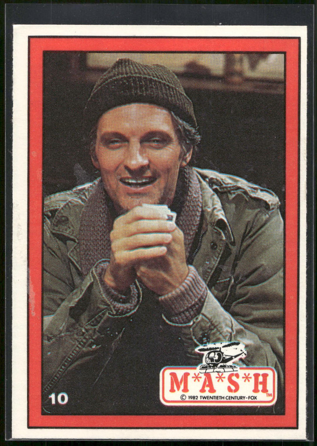1982 Donruss M*A*S*H #10 Hawkeye playing cards