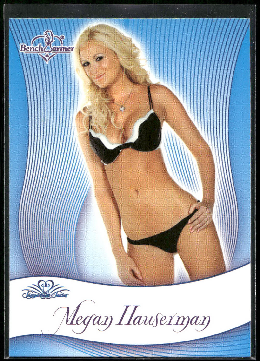 2010 Bench Warmer Signature #34 Megan Hauserman