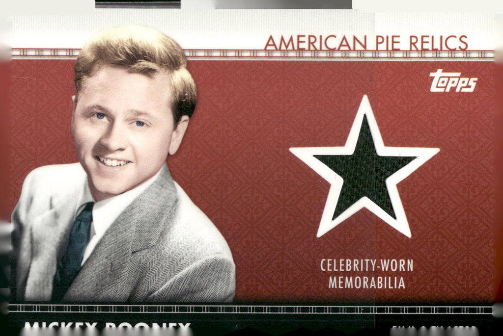 2011 Topps American Pie #APR-1 Mickey Rooney Relics
