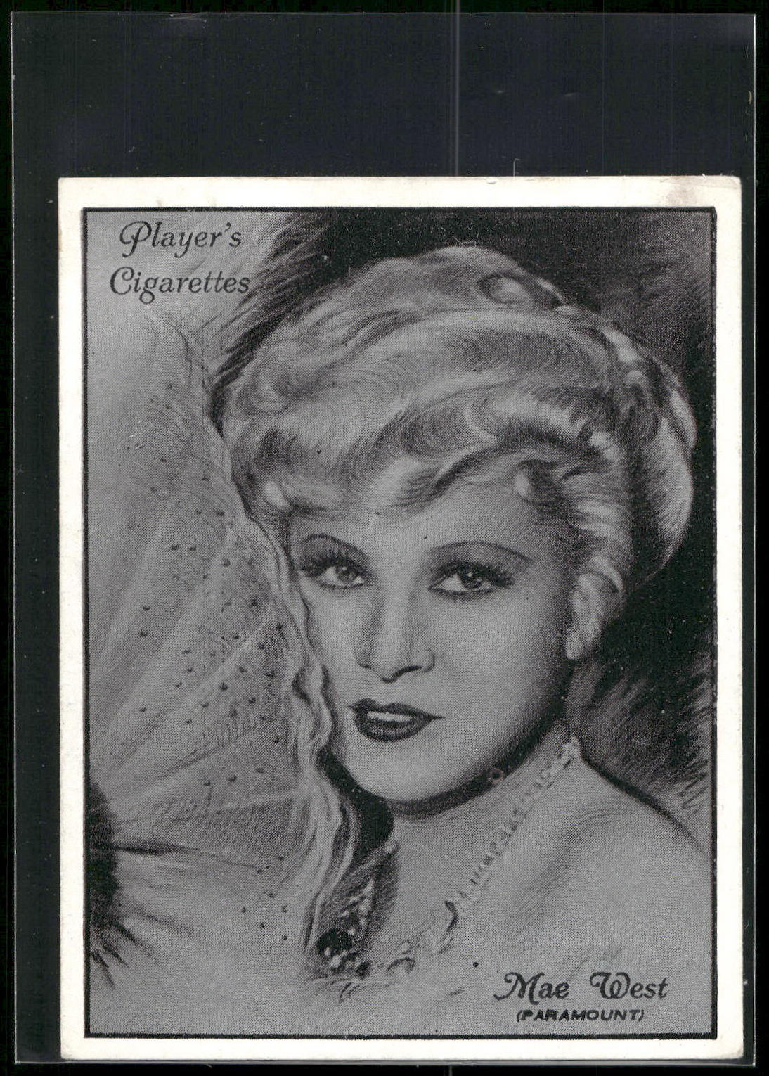 1934 Player's Film Stars (Large) #25 Mae West