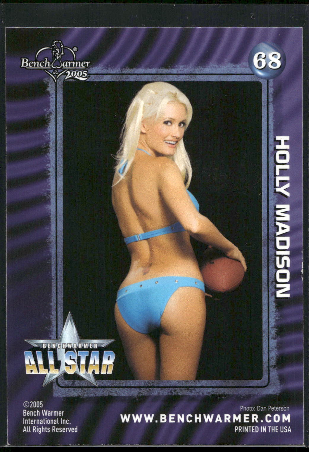 2005 Bench Warmer #68 Holly Madison