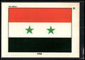1991 Topps Desert Storm #31 Syria Flag Stickers