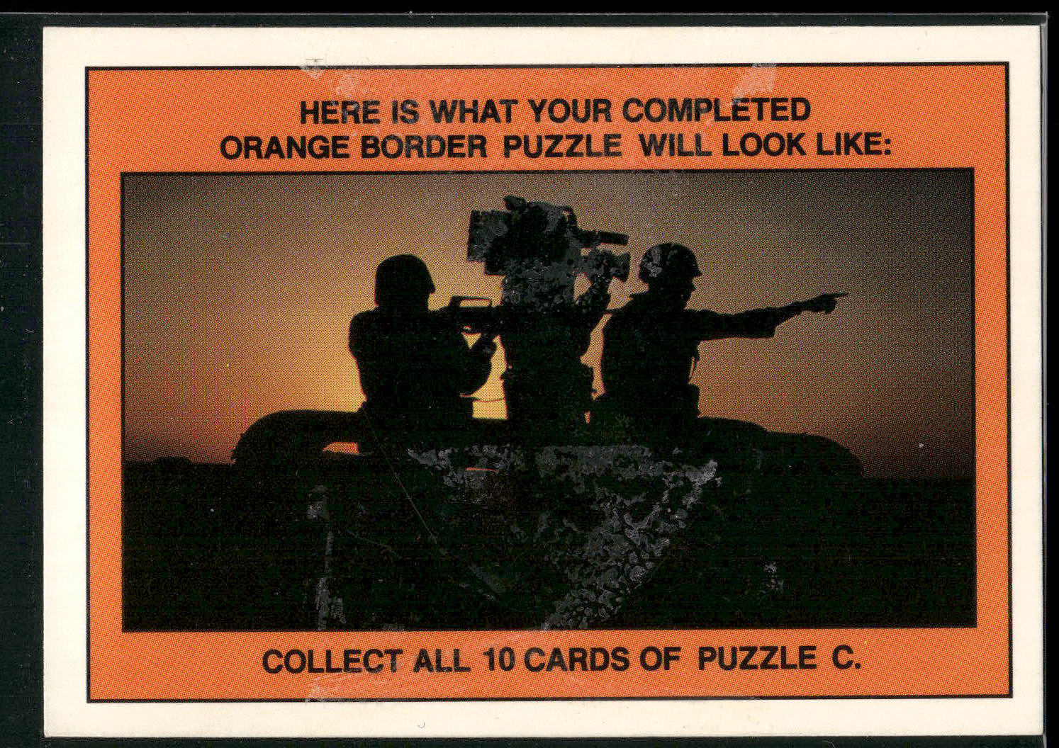 1991 Topps Desert Storm #33 United Nations Flag Stickers