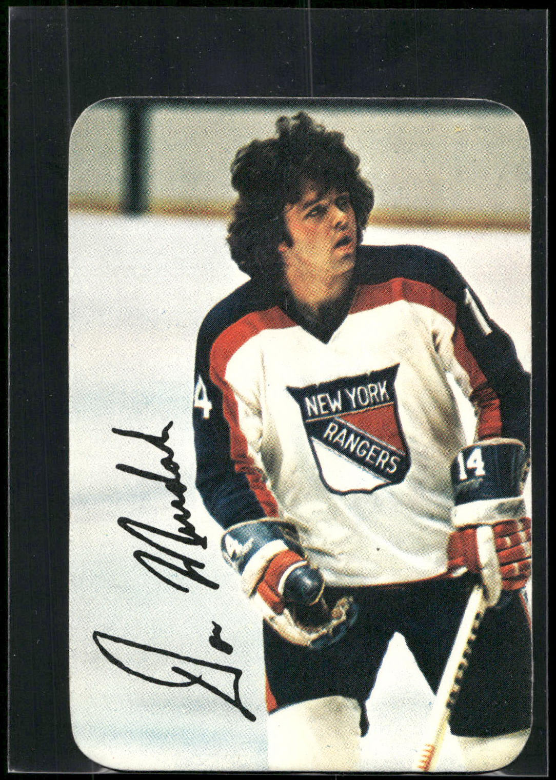 1977-78 Topps #12 Don Murdoch Glossy Inserts (Rounded Corners)