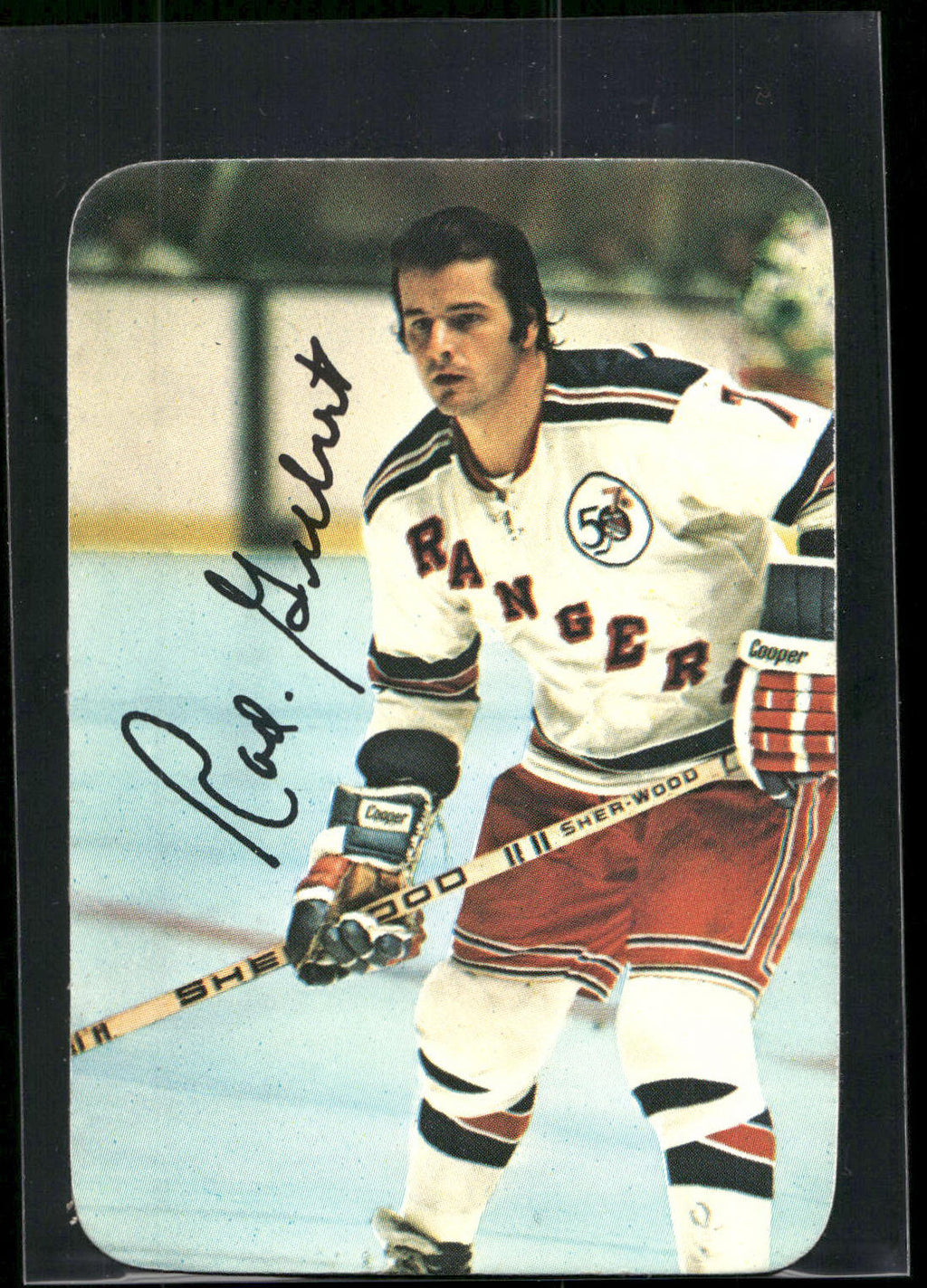 1976-77 Topps #18 Rod Gilbert Glossy Inserts