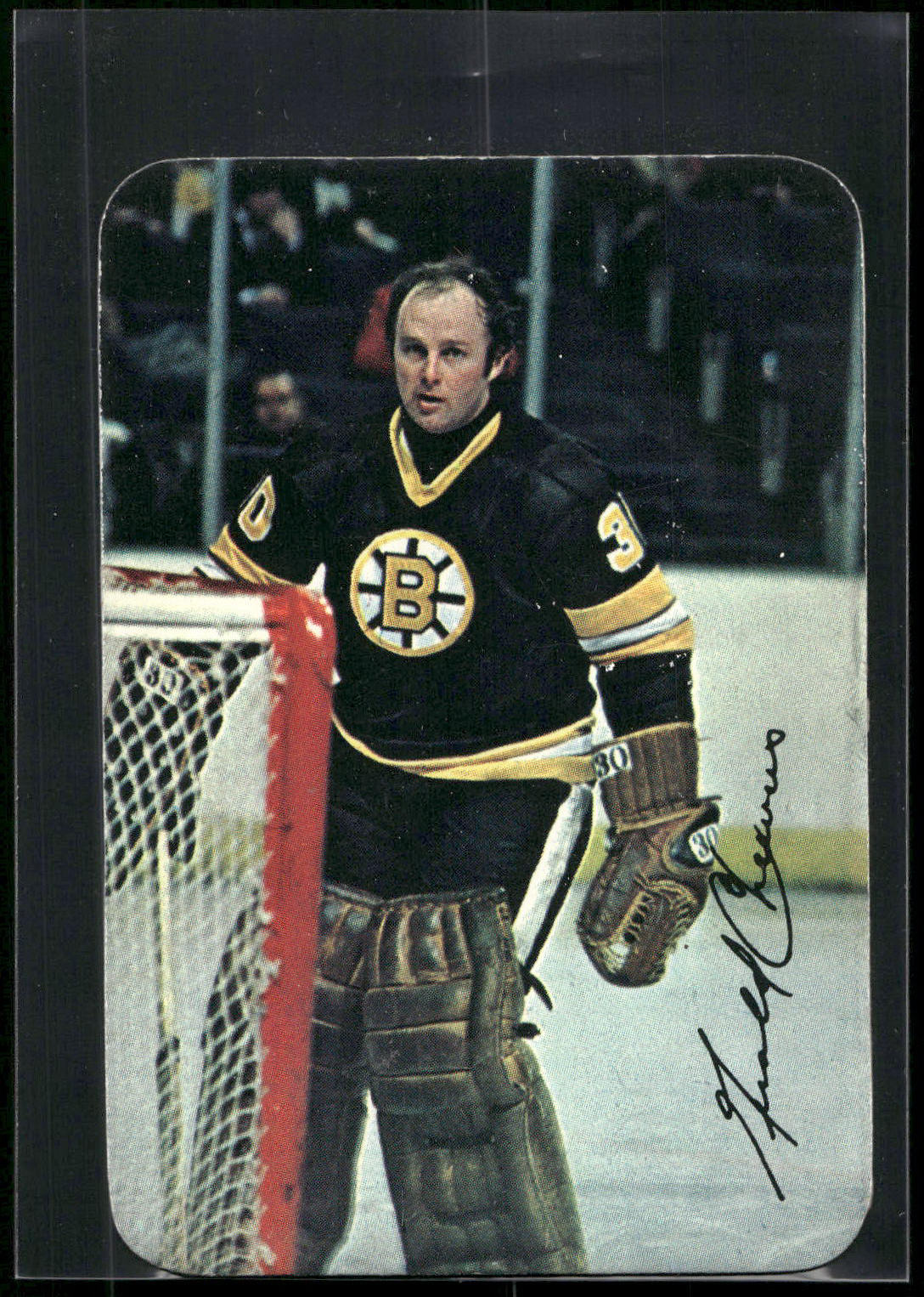 1977-78 Topps #2 Gerry Cheevers Glossy Inserts (Rounded Corners)