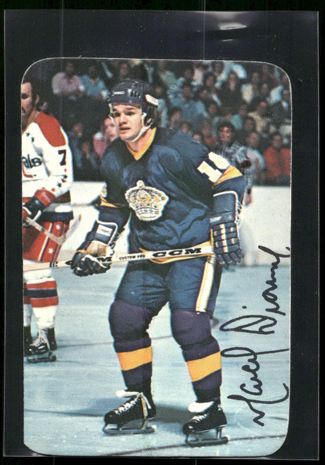 1976-77 Topps #4 Marcel Dionne Glossy Inserts