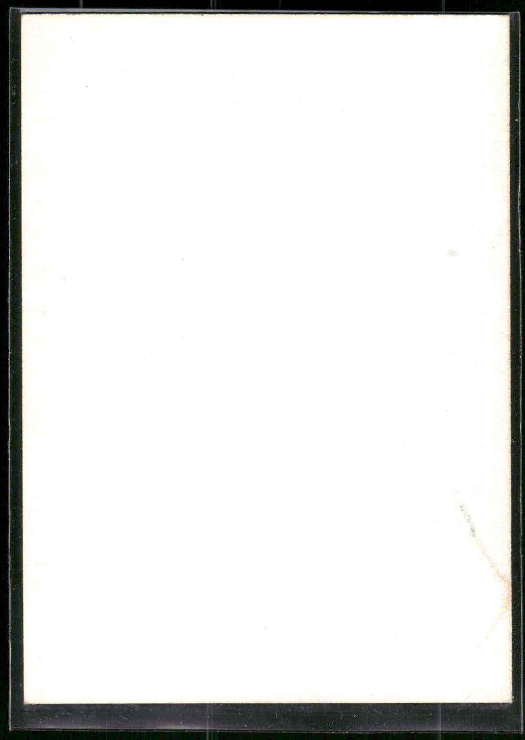 1988 Topps #32 Mike Morgan - Error Card - Blank Front