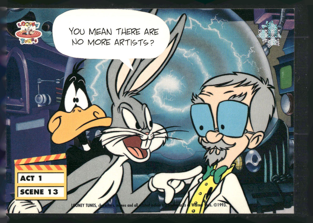 1993 Upper Deck Adventures in Toon World #a1s4 Act 1, Scene 4 Act 1, Scene 13