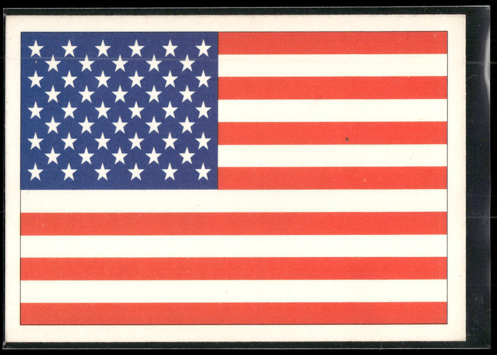 1991 Score #737a American Flag