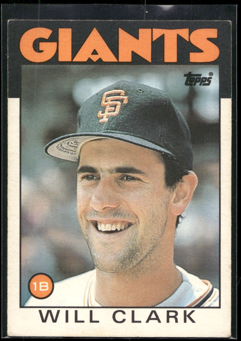 1986 Topps Traded #24T Will Clark