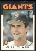 1986 Topps Traded #24T Will Clark