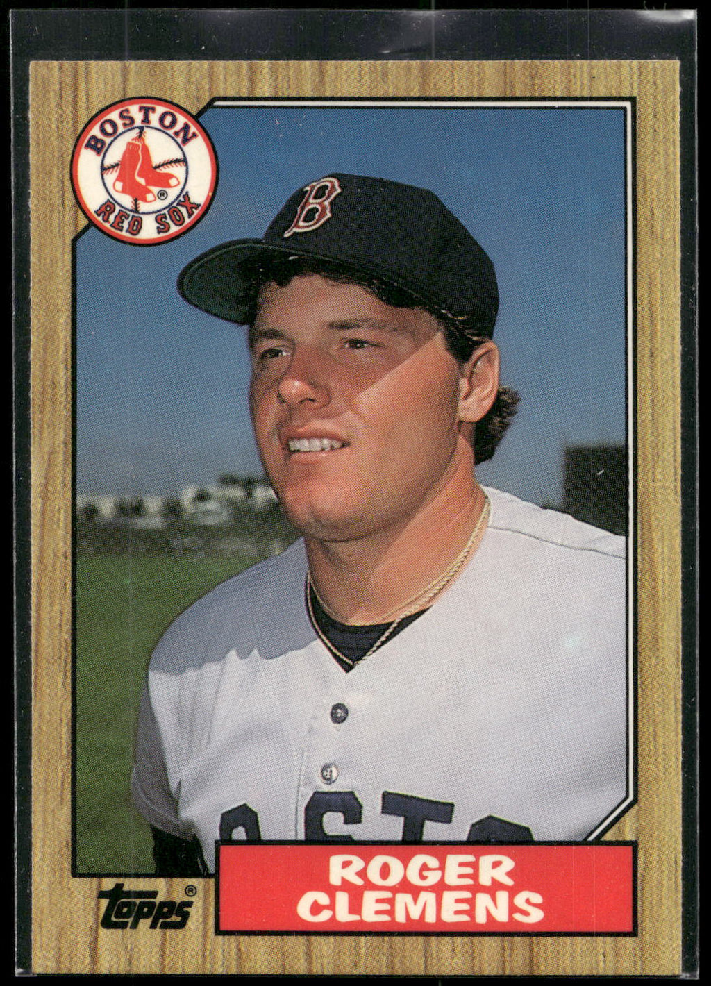 1987 Topps #340 Roger Clemens