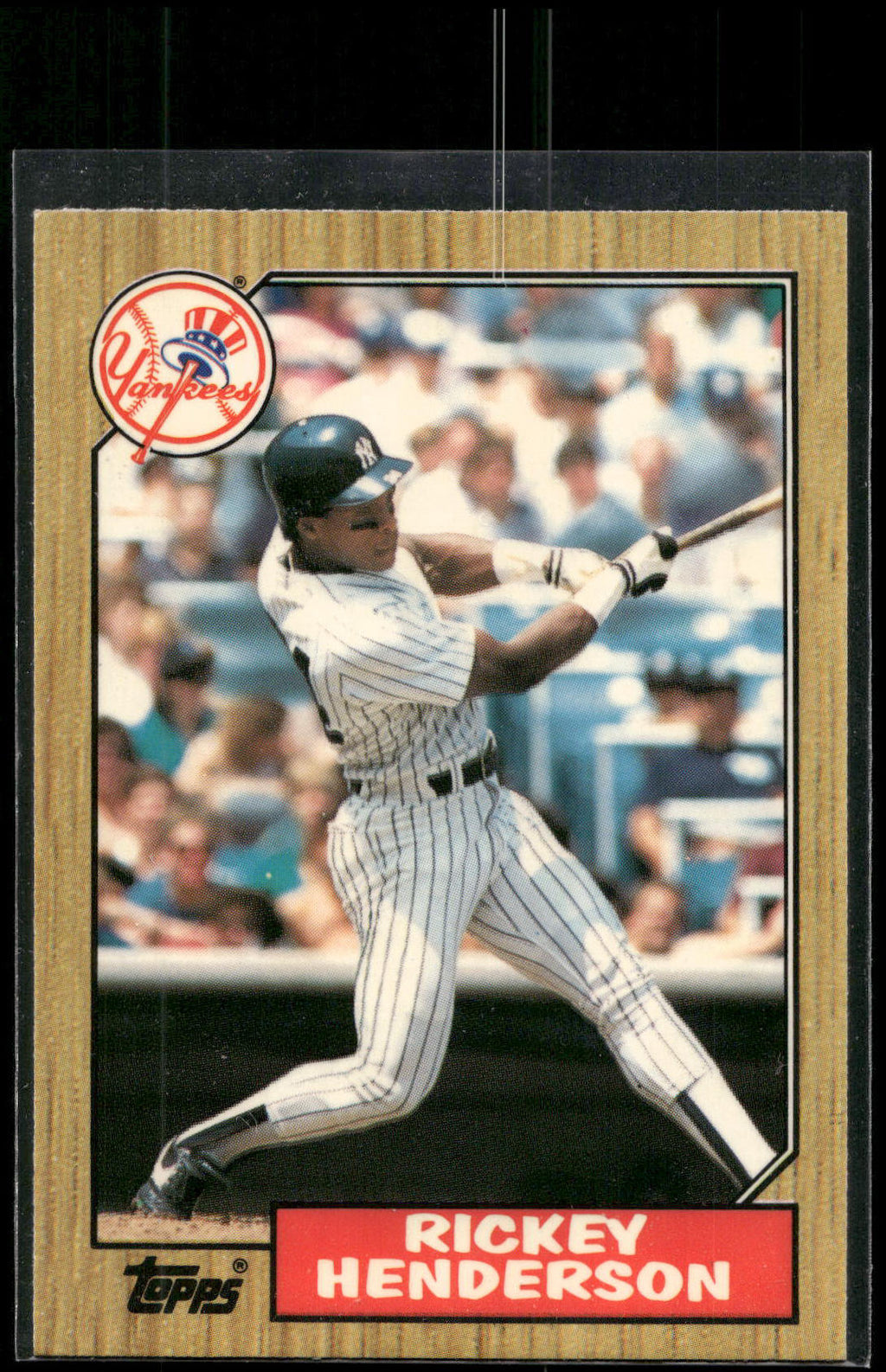 1987 Topps #735 Rickey Henderson