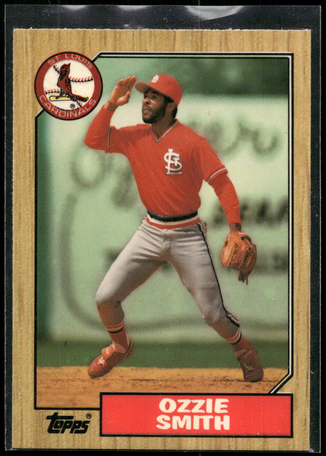 1987 Topps #749 Ozzie Smith