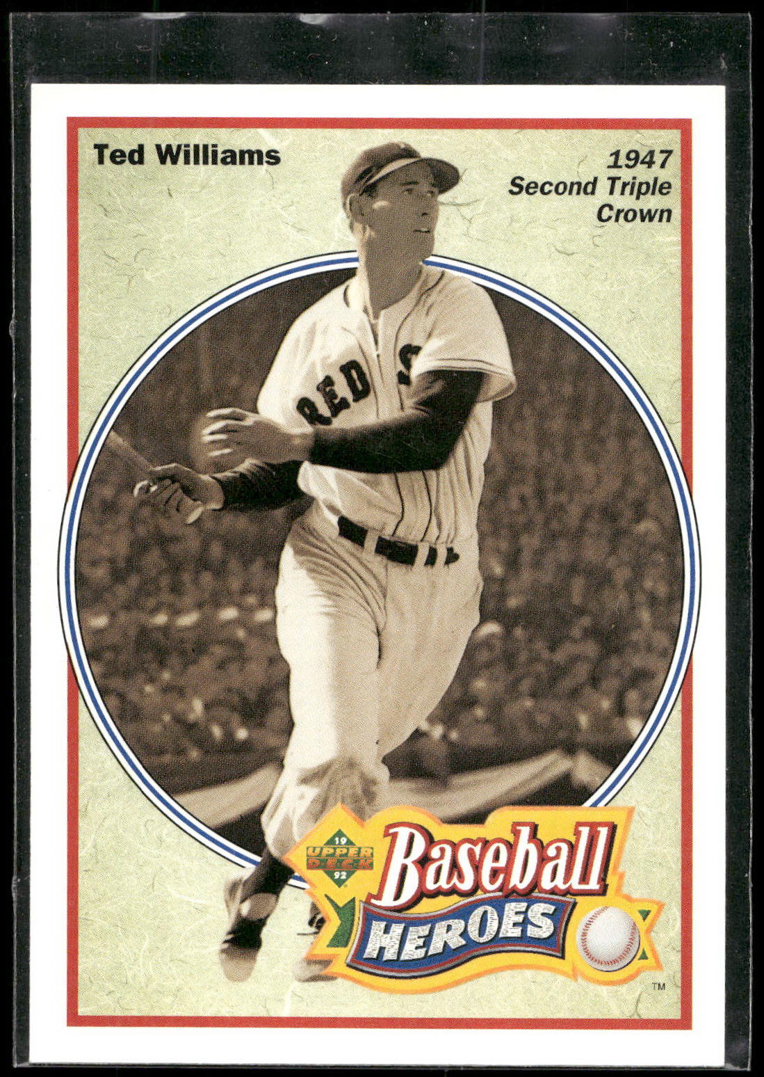 1992 Upper Deck #32 Ted Williams Baseball Heroes: Ted Williams