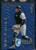 2002 Donruss The Rookies #RC-47 Mike Rivera Crusade #/1500