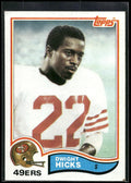 1982 Topps #485 Dwight Hicks