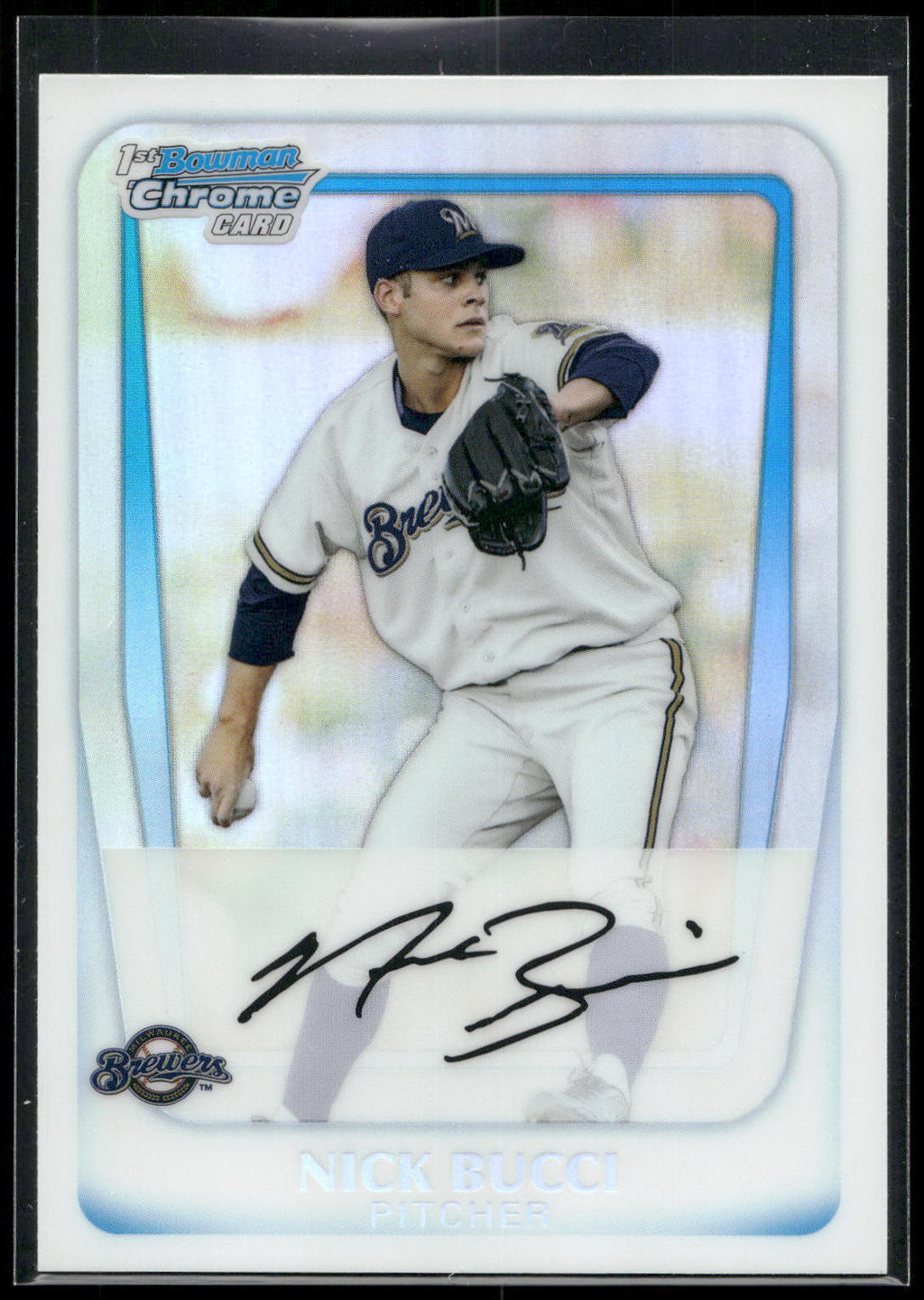 2011 Bowman Chrome #BCP115 Nick Bucci Prospects Refractors #/500