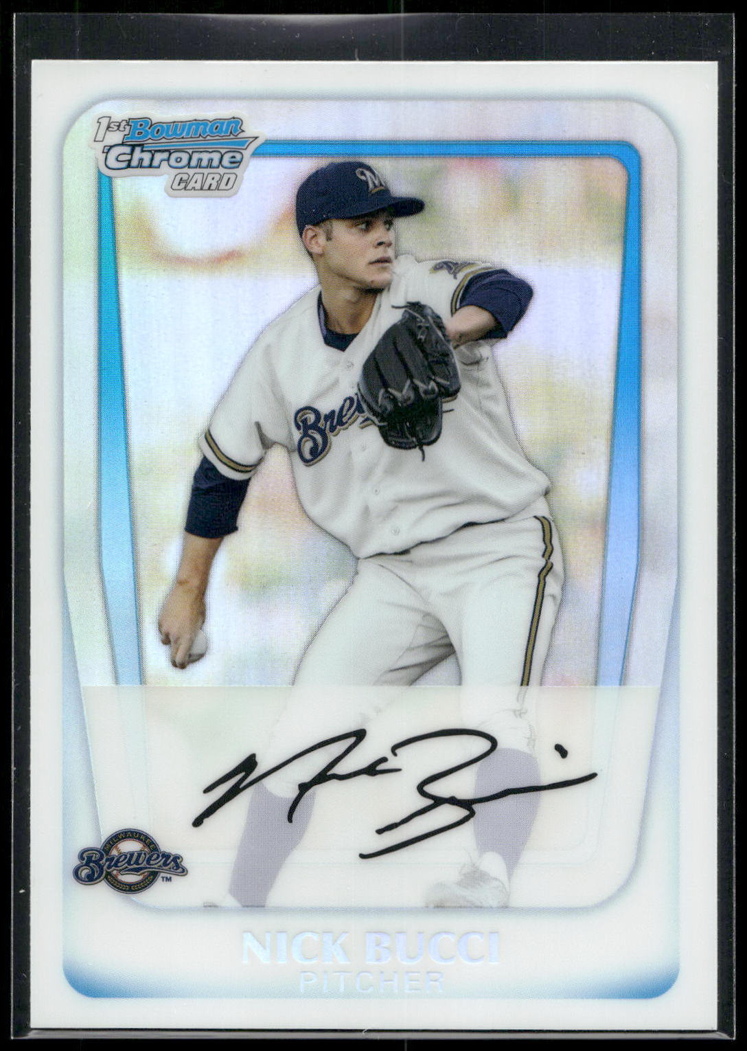 2011 Bowman Chrome #BCP115 Nick Bucci Prospects Refractors #/500