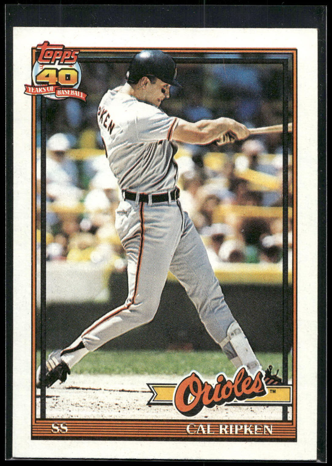 1991 Topps #150 Cal Ripken