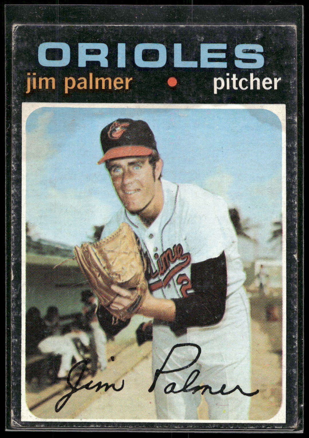 1971 Topps #570 Jim Palmer