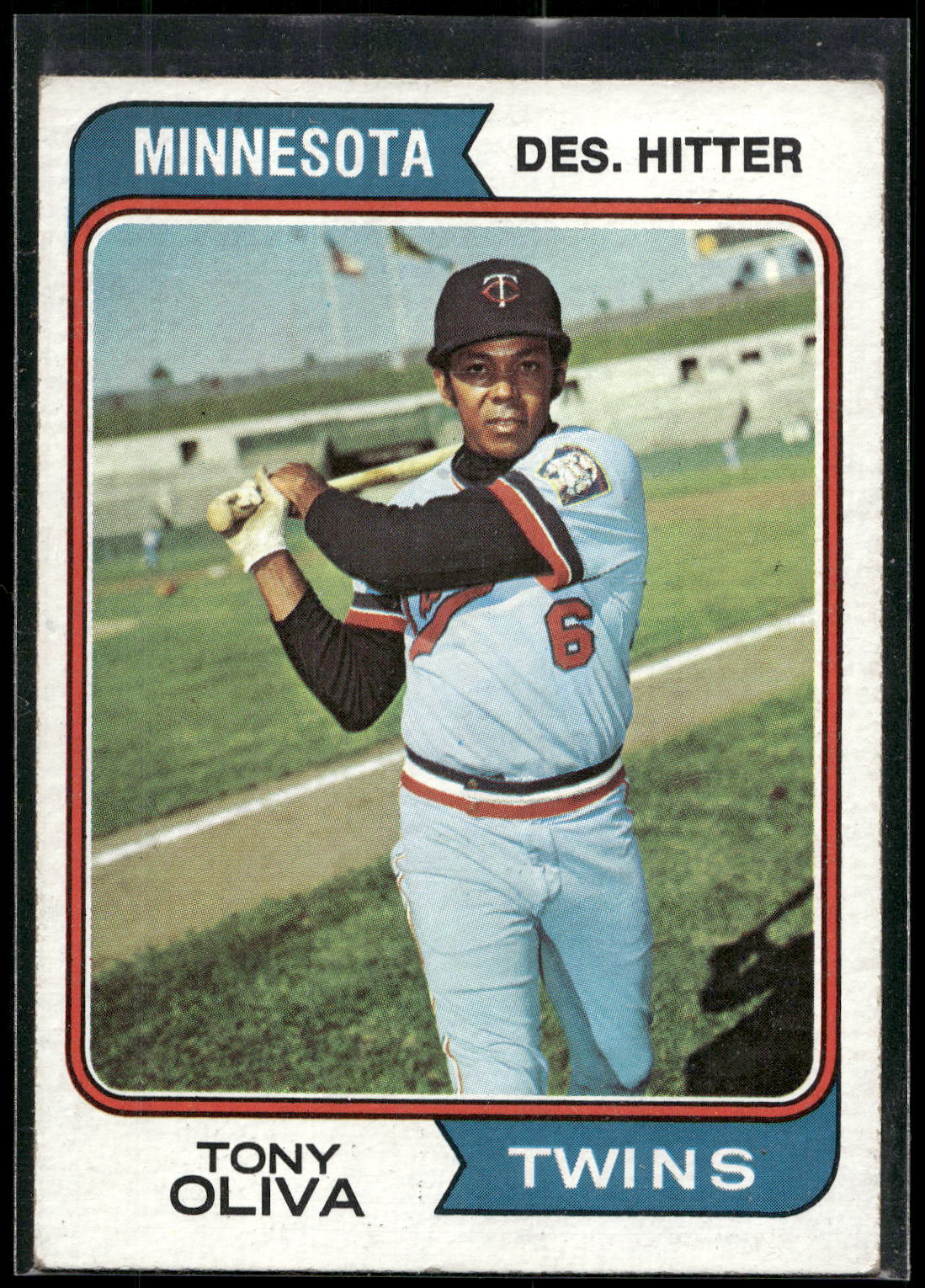 1974 Topps #190 Tony Oliva