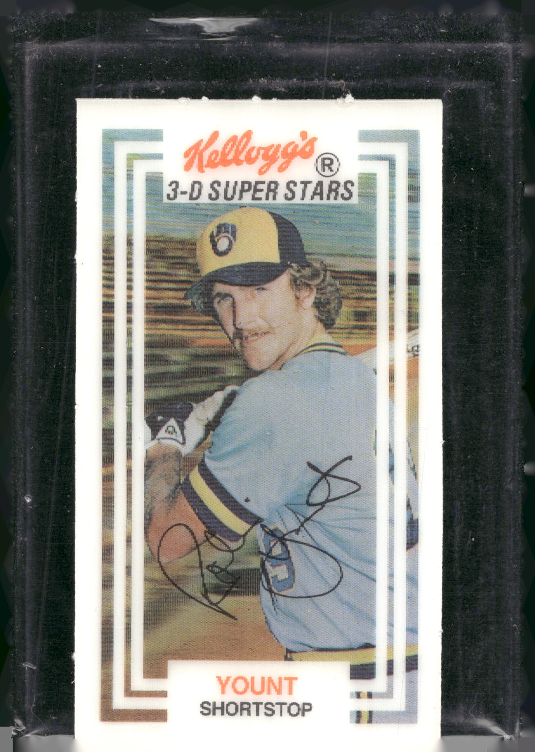 1983 Kellogg's 3-D Super Stars #14 Robin Yount