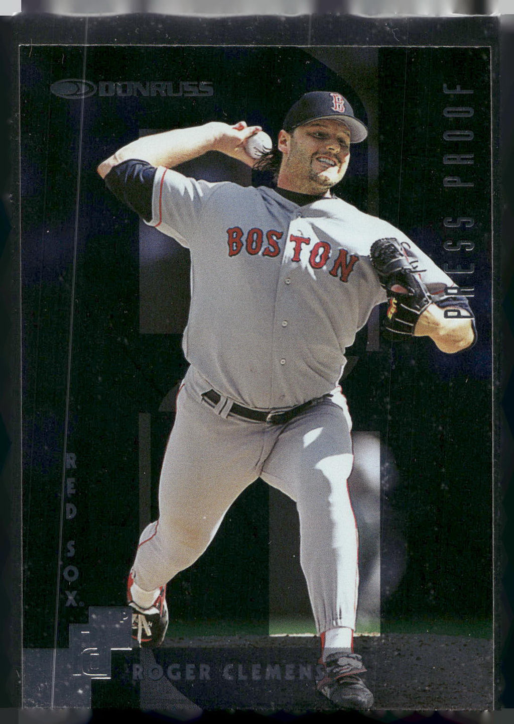 1997 Donruss #27 Roger Clemens Press Proofs Silver