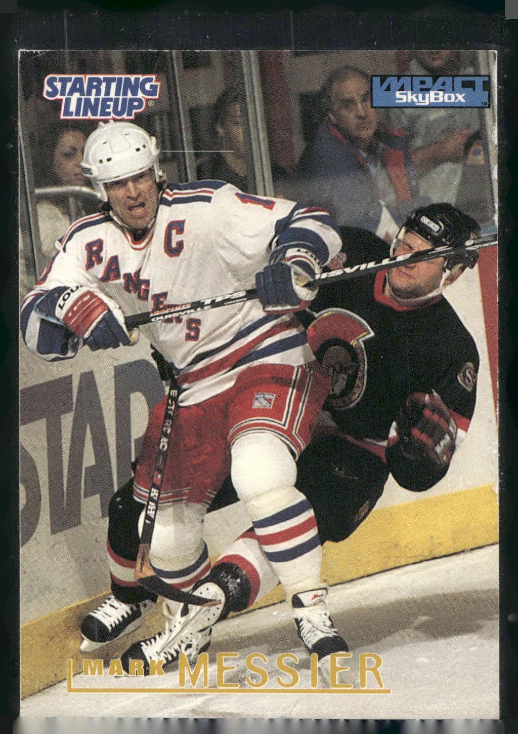 1996 Kenner/SkyBox Impact Starting Lineup Cards #53334700 Mark Messier