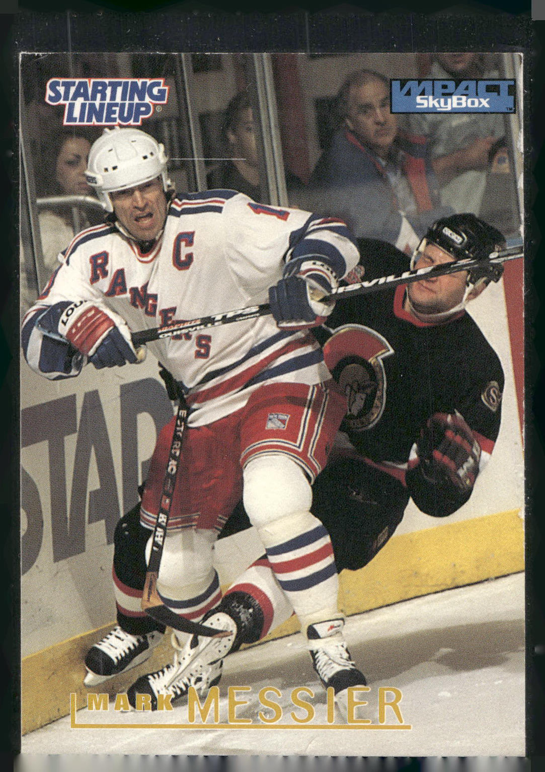 1996 Kenner/SkyBox Impact Starting Lineup Cards #53334700 Mark Messier