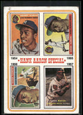 1974 Topps #2 Hank Aaron Special: 1954-1957
