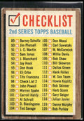 1962 Topps #98 2nd Series Checklist: 89-176