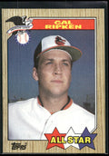 1987 Topps #609 Cal Ripken