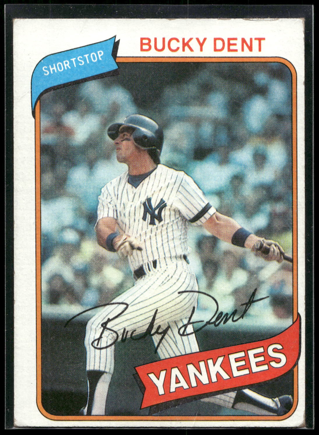 1980 Topps #60 Bucky Dent
