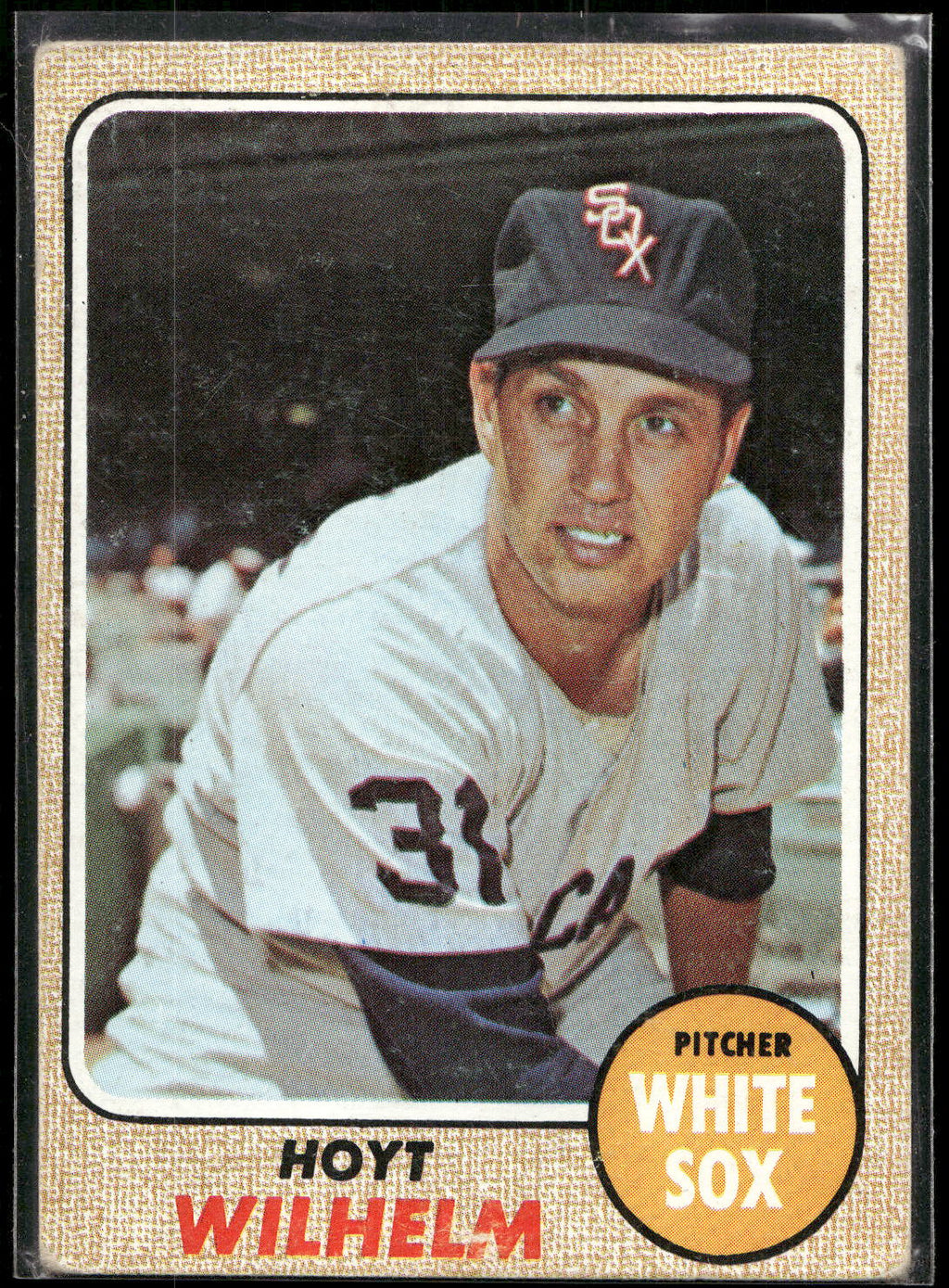 1968 Topps #350 Hoyt Wilhelm